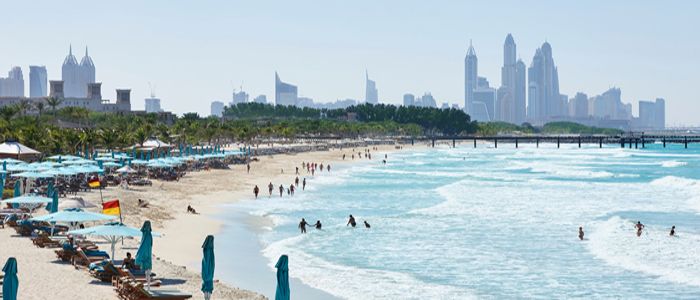 Free Things to Do in Dubai - Stroll at the Jumeirah Beach.