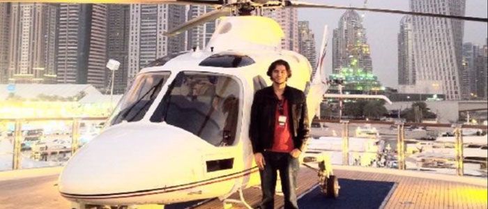 Helicopter ride.