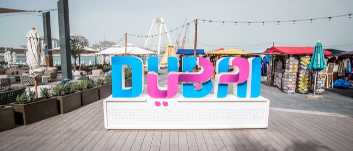 Walk at the JBR.