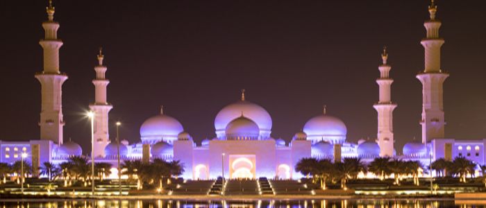 Night scene at Al Karama.