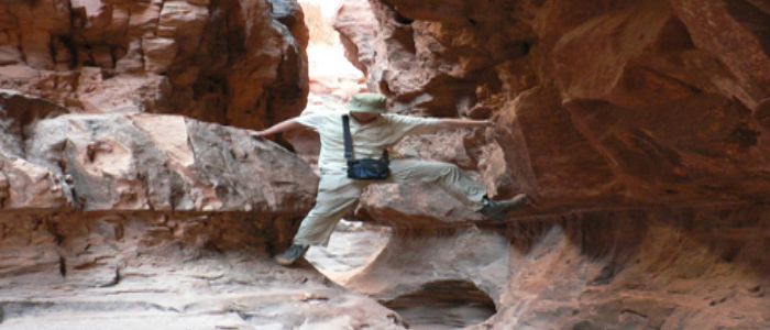 Adventure in Jordan.