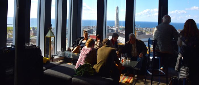 The sky bar.