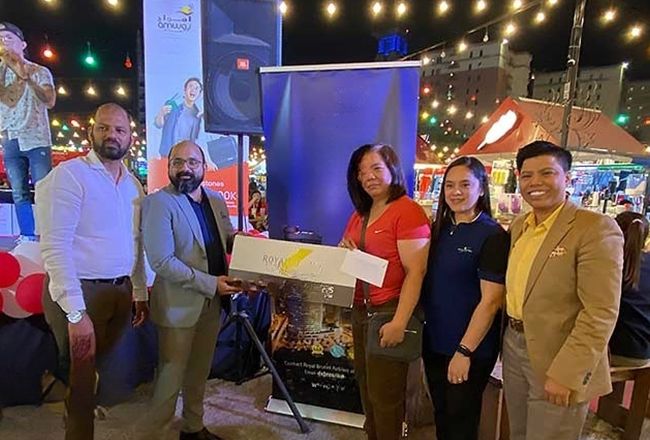 Travelwings Lucky Draw Raffle Winner Announced At Al Rigga Night Market