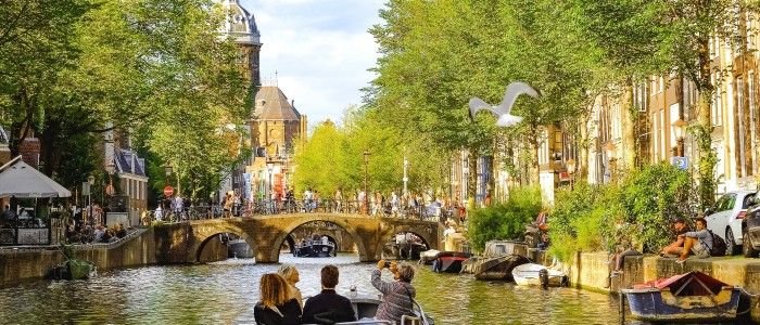 where to travel in January - Amsterdam