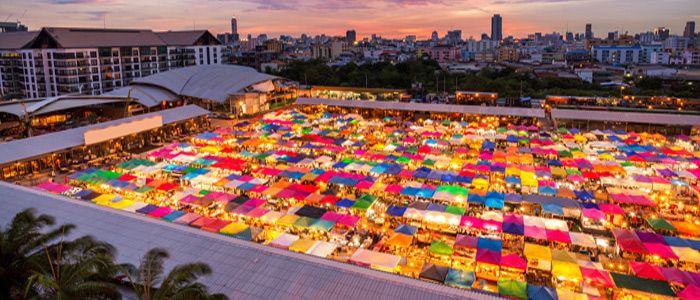 Bangkok Chatuchak Marke