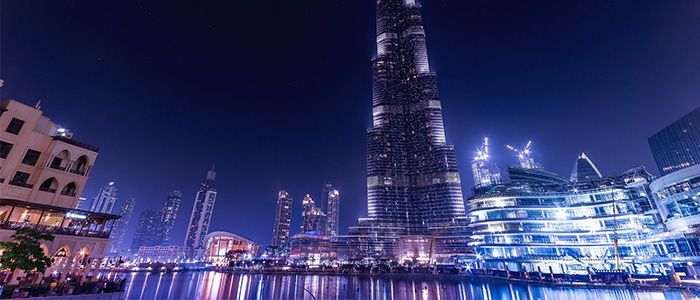 Places To Visit In Dubai At Night - Burj Khaifa