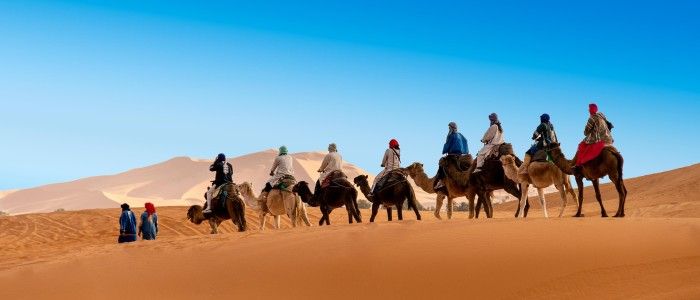 best Sahara Desert experiences: camel riding