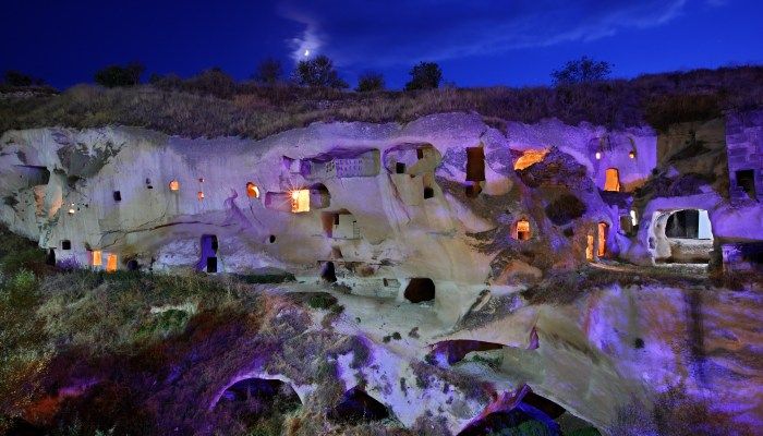 Cave hotels