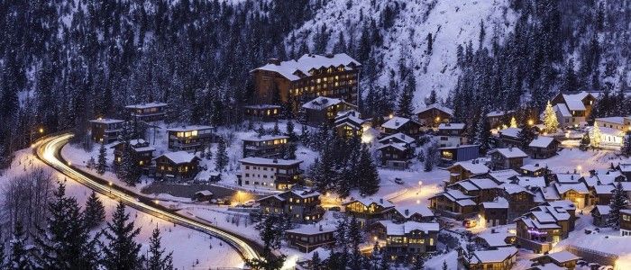 where to travel in January - Courchevel