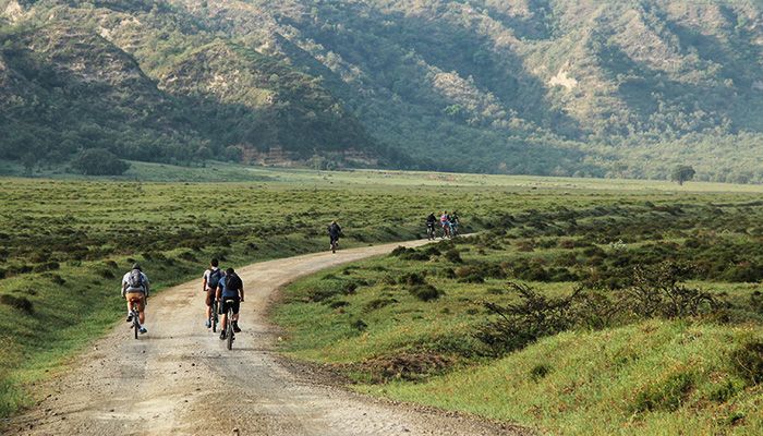 Cycling Safari At Hell`s Gate National Park
