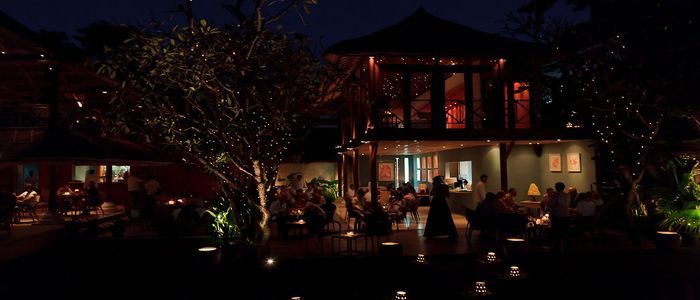 things to do in Bali at night - Dinner under the stars