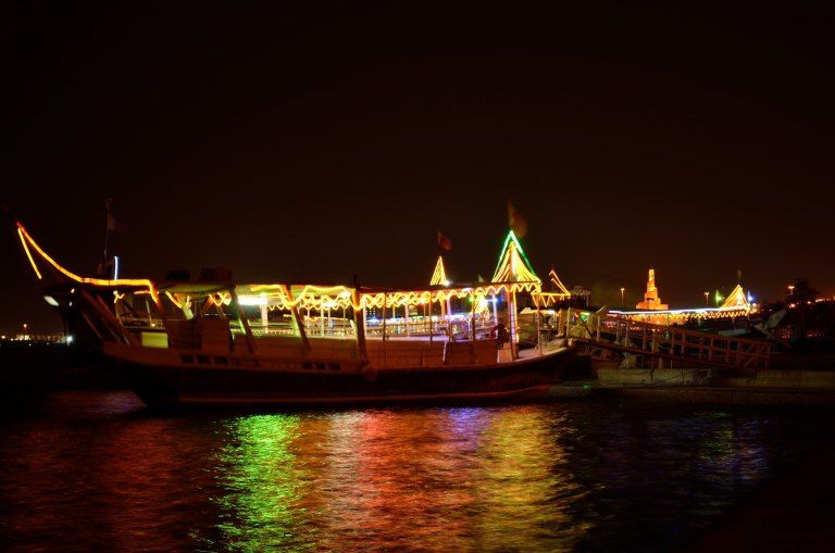 Doha Corniche dhow ride