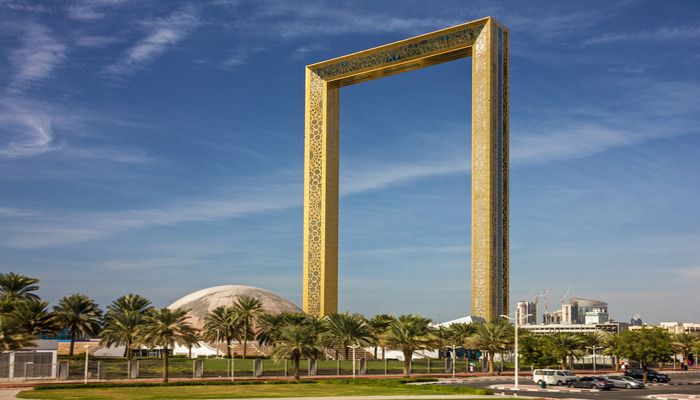 Dubai Frame, places to visit near Burj Khalifa