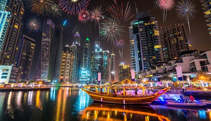Dubai-UAE, best places for Christmas and New Year 2024