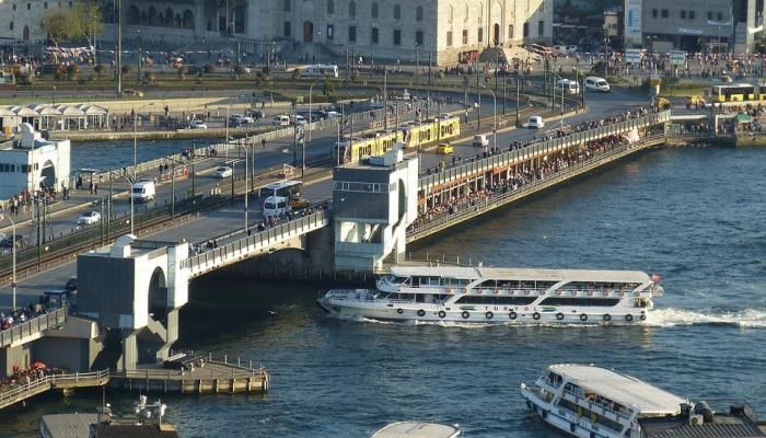 Galata Bridge, places to visit in Turkiye