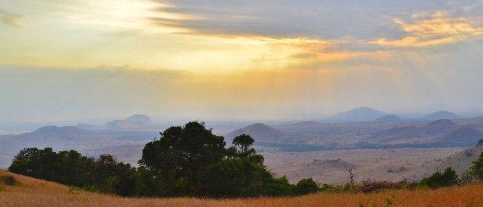 horseback ride along the Chyulu Hills