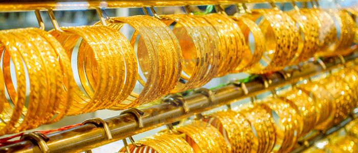Gold souk market