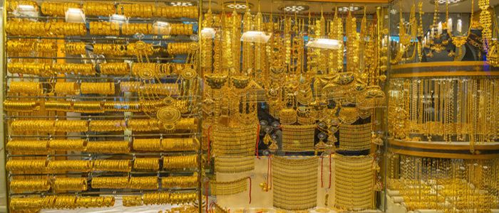 Gold souk market