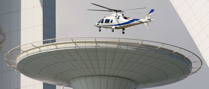 Helicopter ride dubai