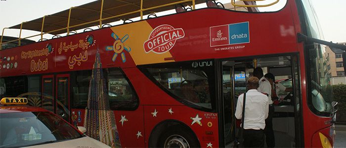 Hop on hop off bus dubai
