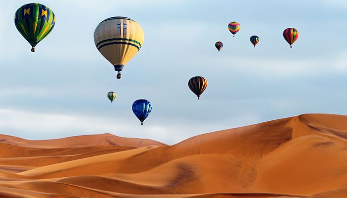Hot Air Balloon Ride in Dubai