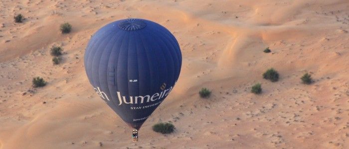 Hot air balloon ride