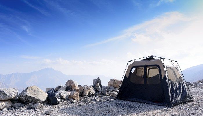 Jebel Jais, Camping in the UAE