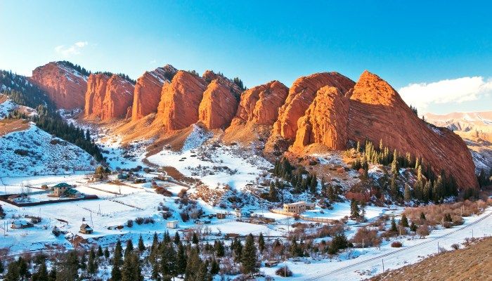 Jeti Oguz, Places to visit In Kyrgyzstan