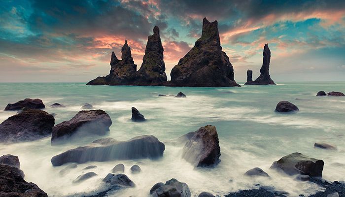 Reynisdrangar Meet The Frozen Trolls