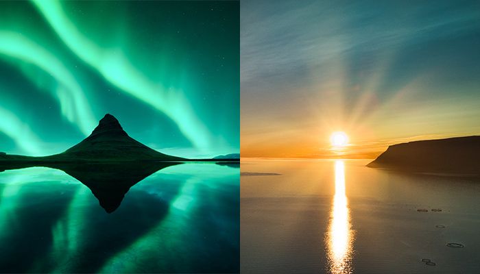 Chase The Midnight Sun or The Aurora Borealis