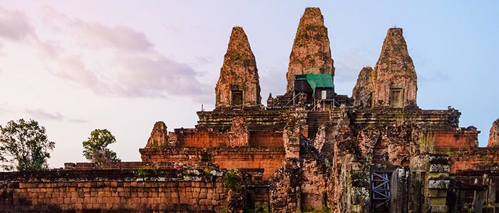 Mountain temple cambodia