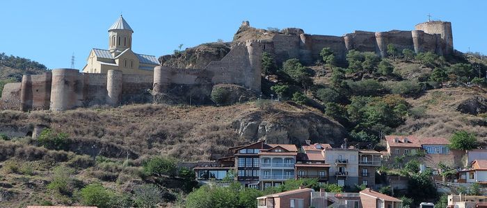 things to do in Georgia country - ride to the Narikala Fortress