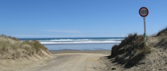 Things To Do In New Zealand - Ninety miles beach