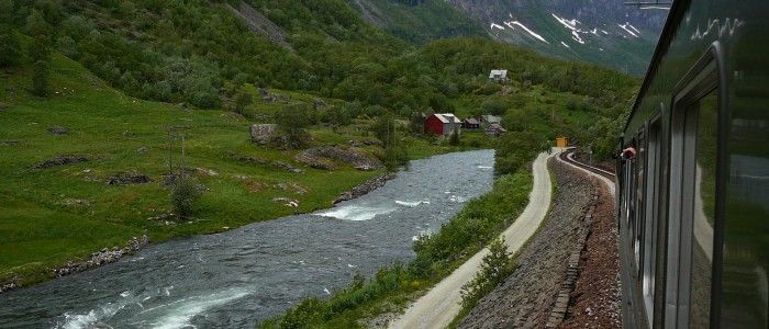 Norway train journey