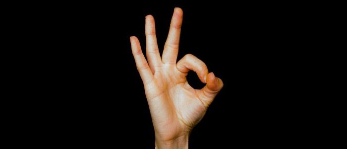 OK sign