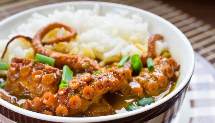 Octopus Curry
