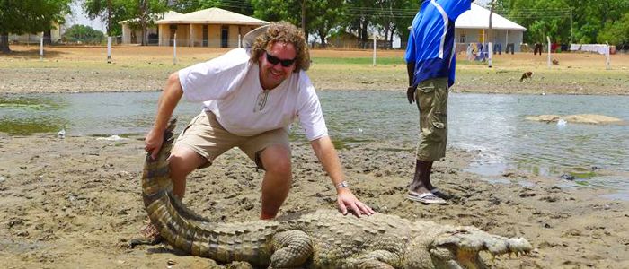 Paga Crocodile Pond, Ghana