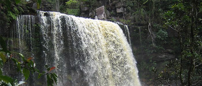 Popokvil waterfall cambodia
