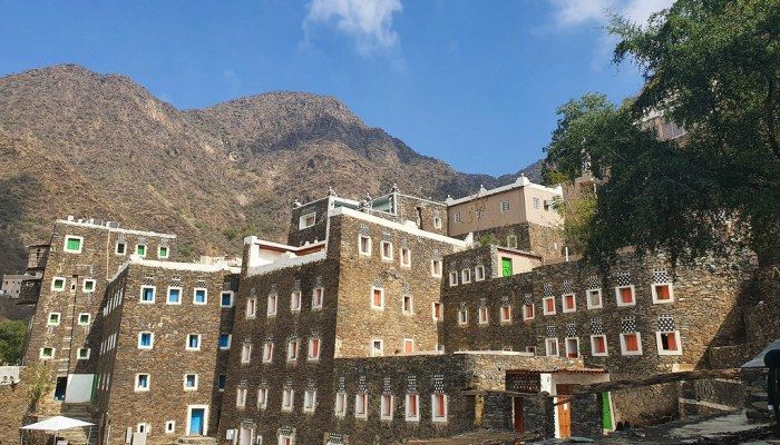 Rijal Alma Village, places to visit in Abha