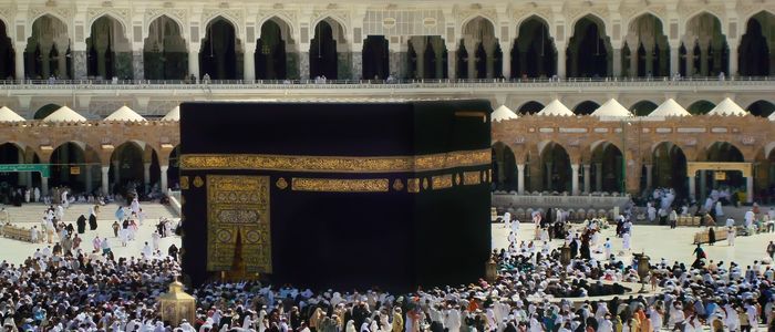 Sense the serenity at the Kaaba