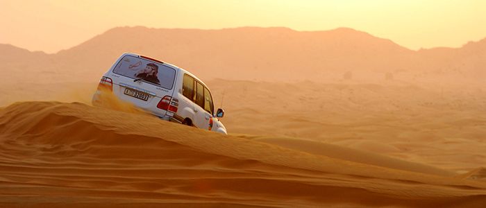 Unusual things to do in Dubai - 4X4 Desert Safari
