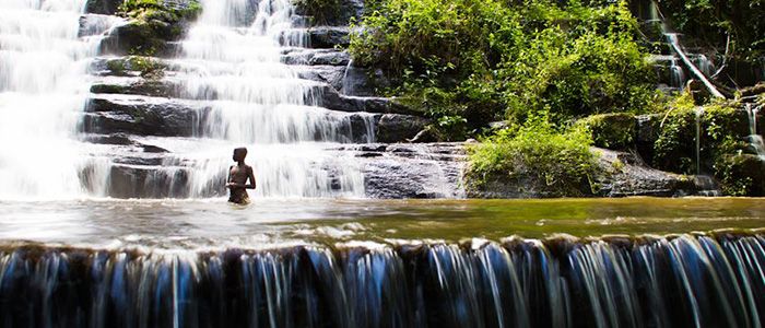 Waterfalls at Man's