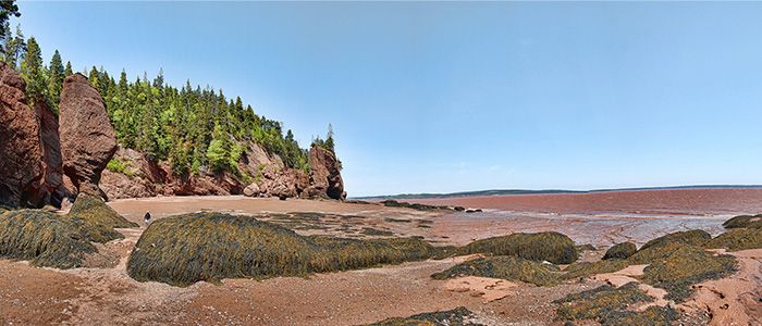 The bay of Fundy