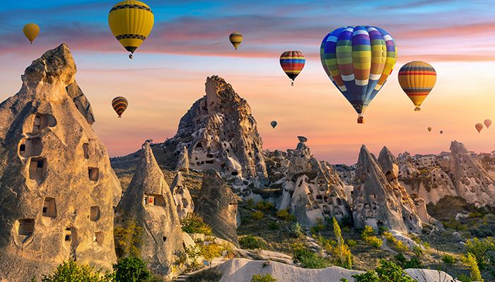 Turkey: Bonding in a Hot Air Balloon