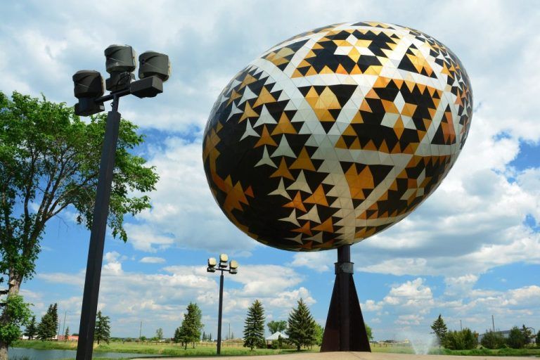 World's largest Easter egg - Pysanka egg