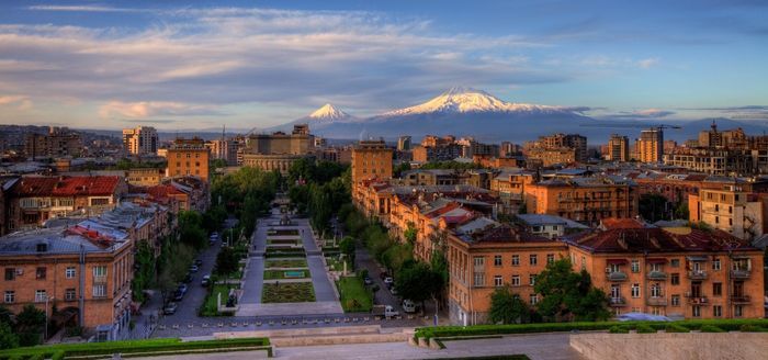 things to do in Armenia - Yerevan cascade