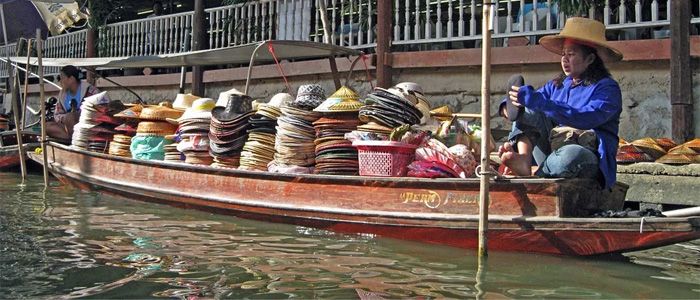 bangkok floating market