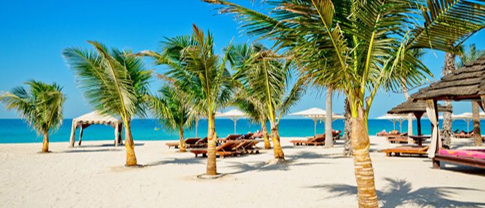 beautiful dubai beach