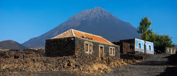 fogo volcanic island