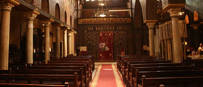 hanging church